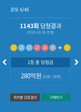 lotto 1143